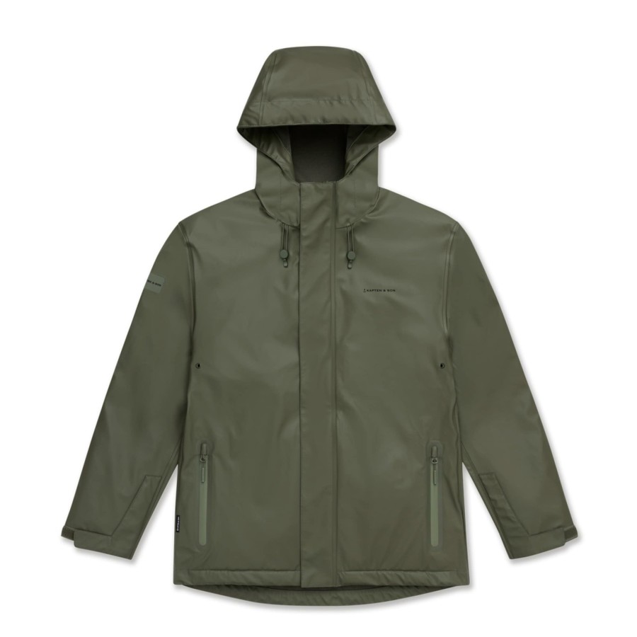 Jacken Everyday Rain Jacket | Everyday Rain Jacket Short Forest Green