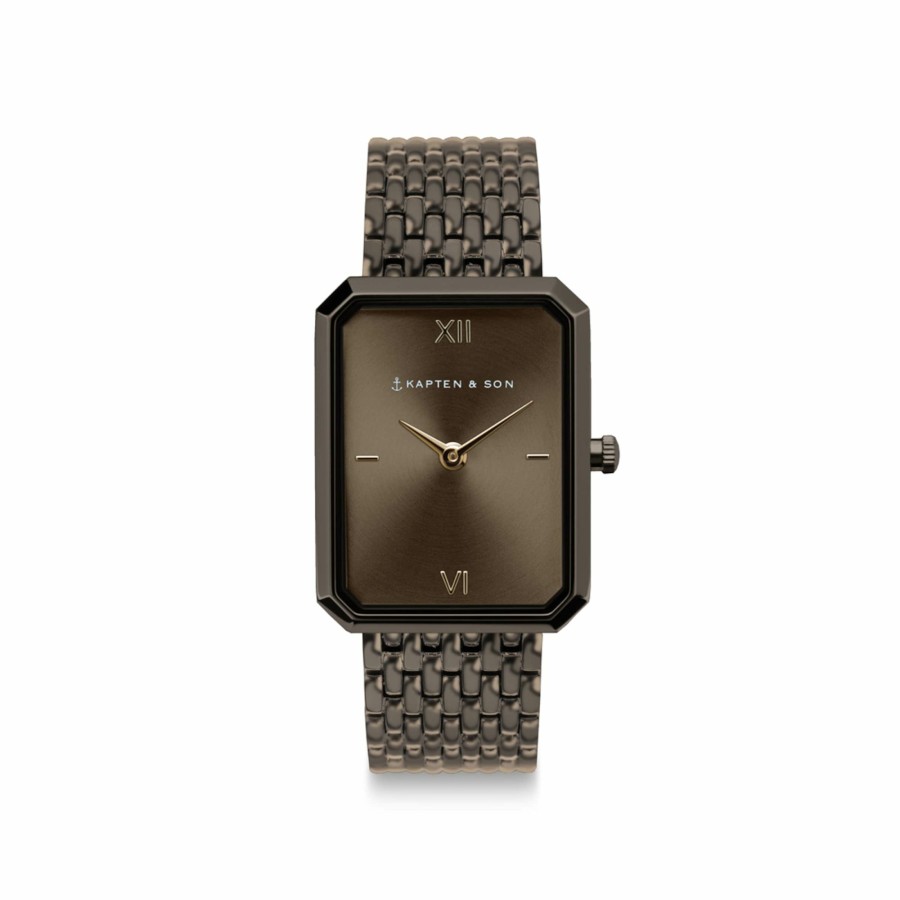 Uhren & Schmuck Grace | Grace Brown Woven Steel