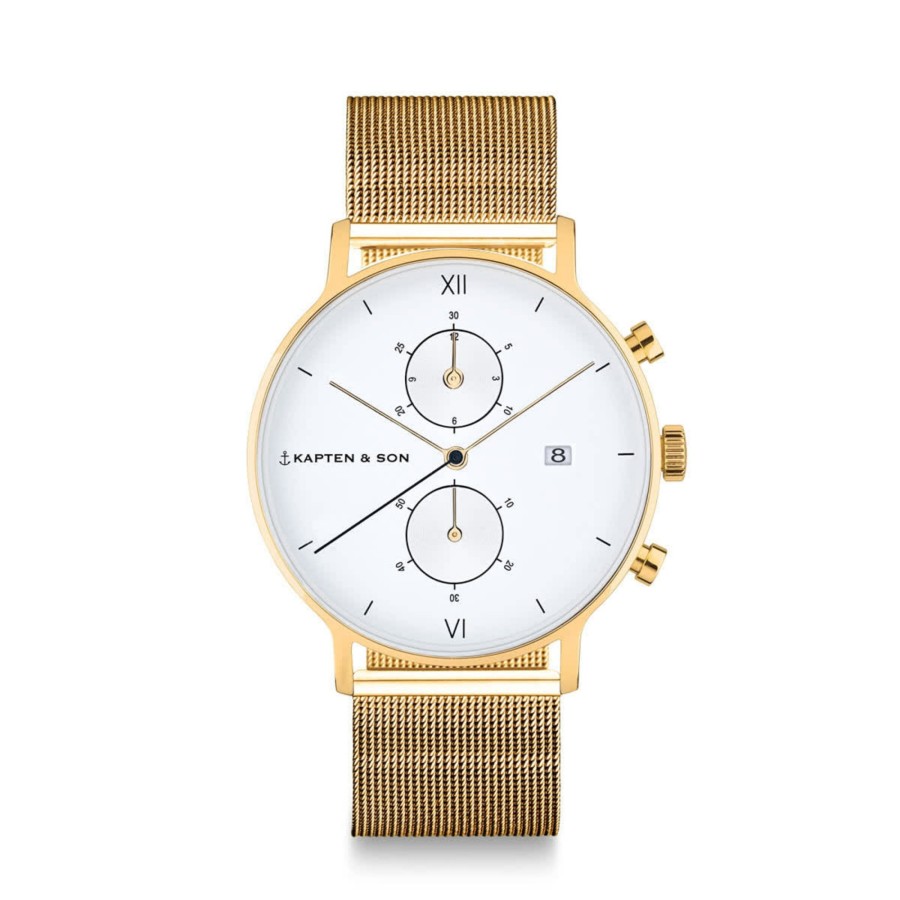 Uhren & Schmuck Chrono | Chrono Gold Mesh