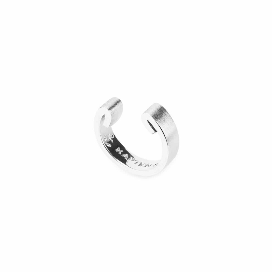 Uhren & Schmuck Basic | Ear Cuff Bold Silver