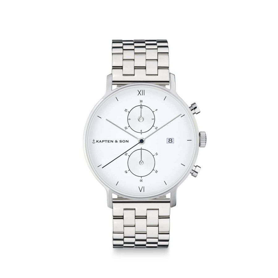 Uhren & Schmuck Chrono Small | Chrono Small Silver Steel