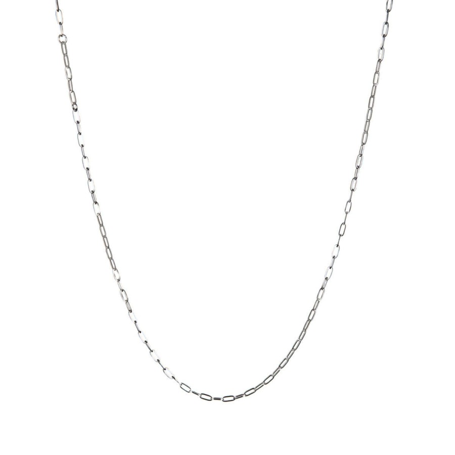 Uhren & Schmuck Basic | Necklace Lock Silver