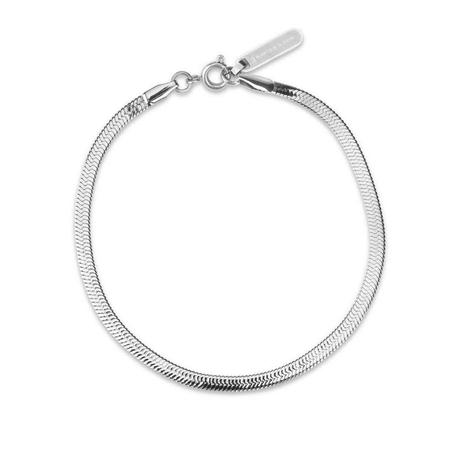 Uhren & Schmuck Basic | Bracelet Snake Silver