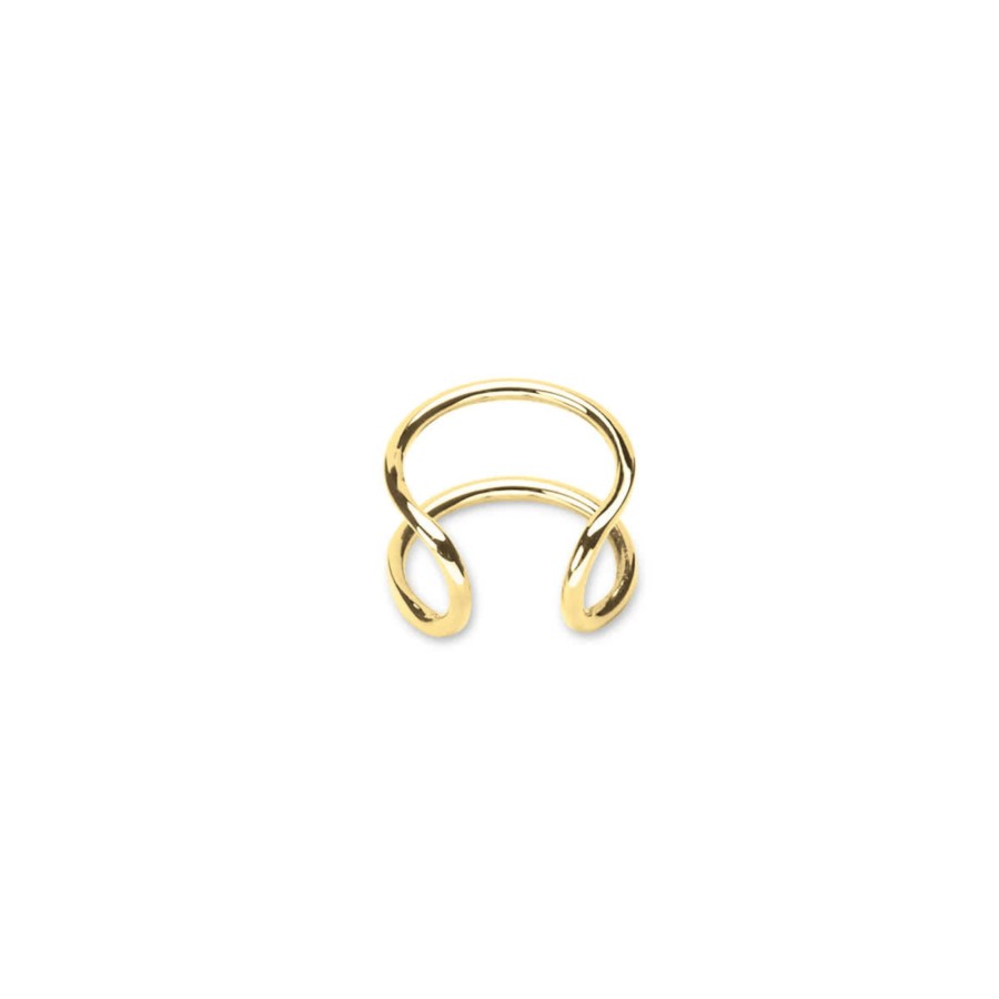 Uhren & Schmuck Basic | Ear Cuff Minimalist Gold