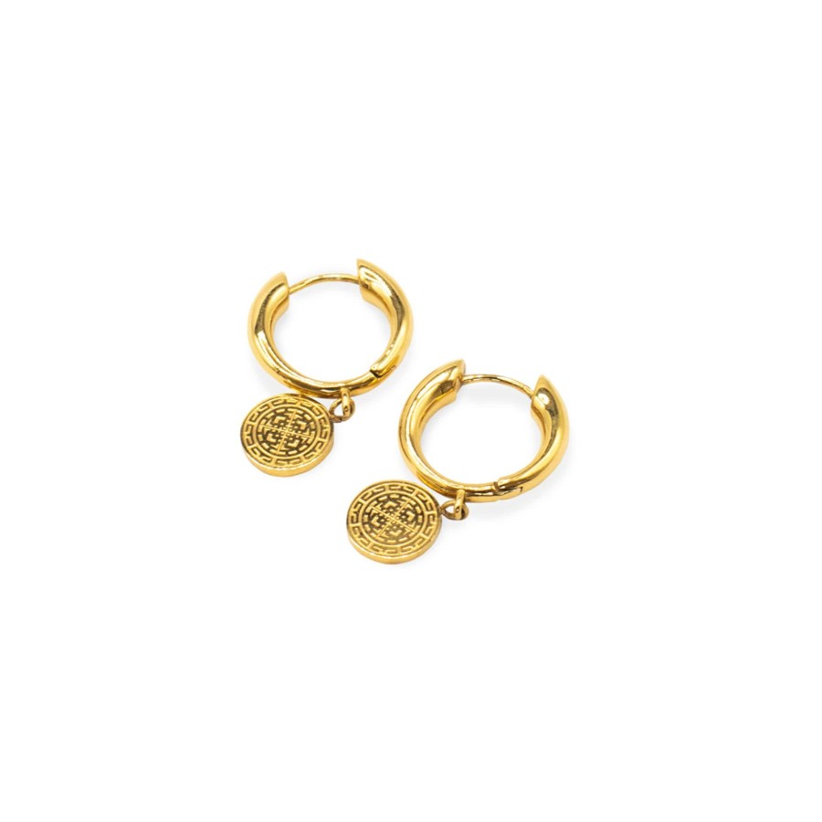 Uhren & Schmuck Marrakech | Earring Charming Marrakech Gold