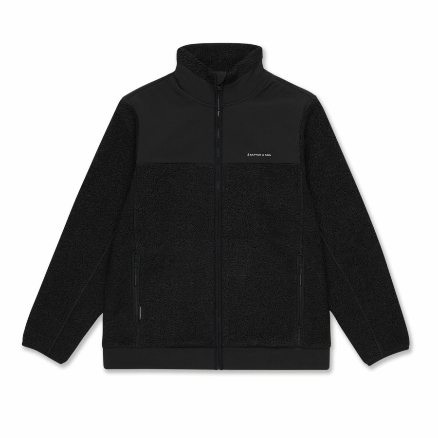 Jacken Everyday Fleece Jacket | Everyday Fleece Jacket Midnight Black