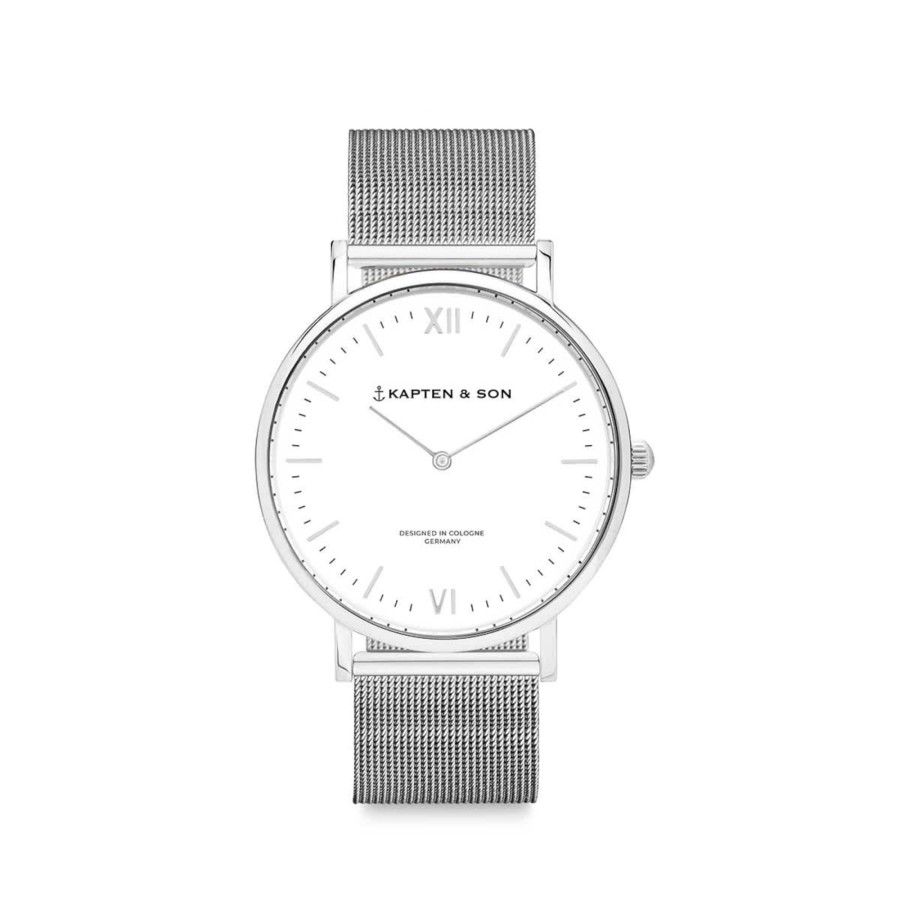 Uhren & Schmuck Campus Small | Campus Small Silver Mesh