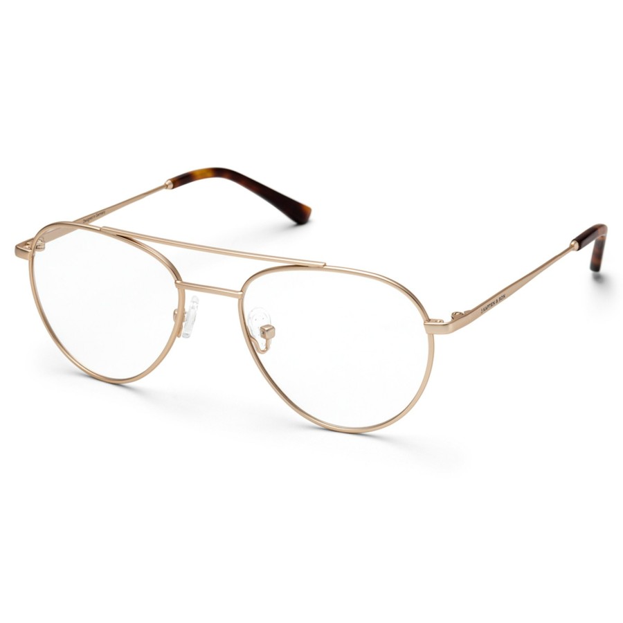 Brillen & Sonnenbrillen Soho Small | Soho Small Matt Gold Mit Sehstarke