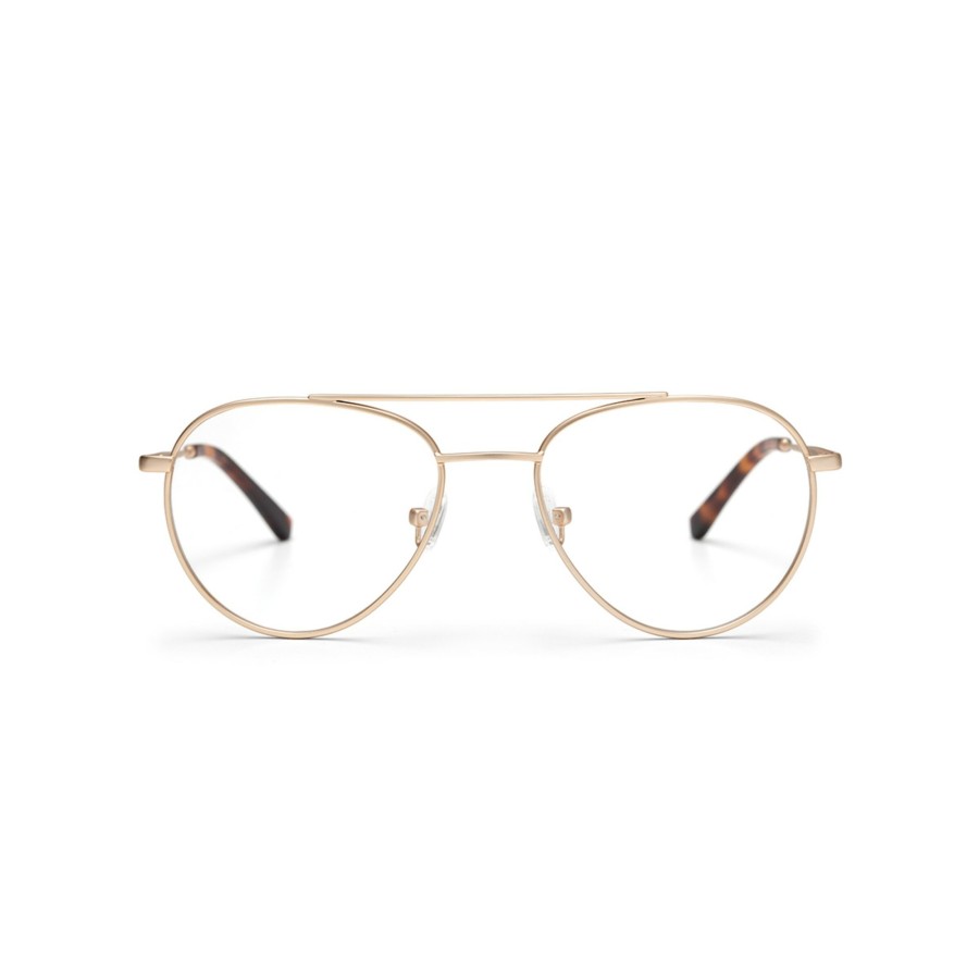 Brillen & Sonnenbrillen Soho Small | Soho Small Matt Gold Mit Sehstarke