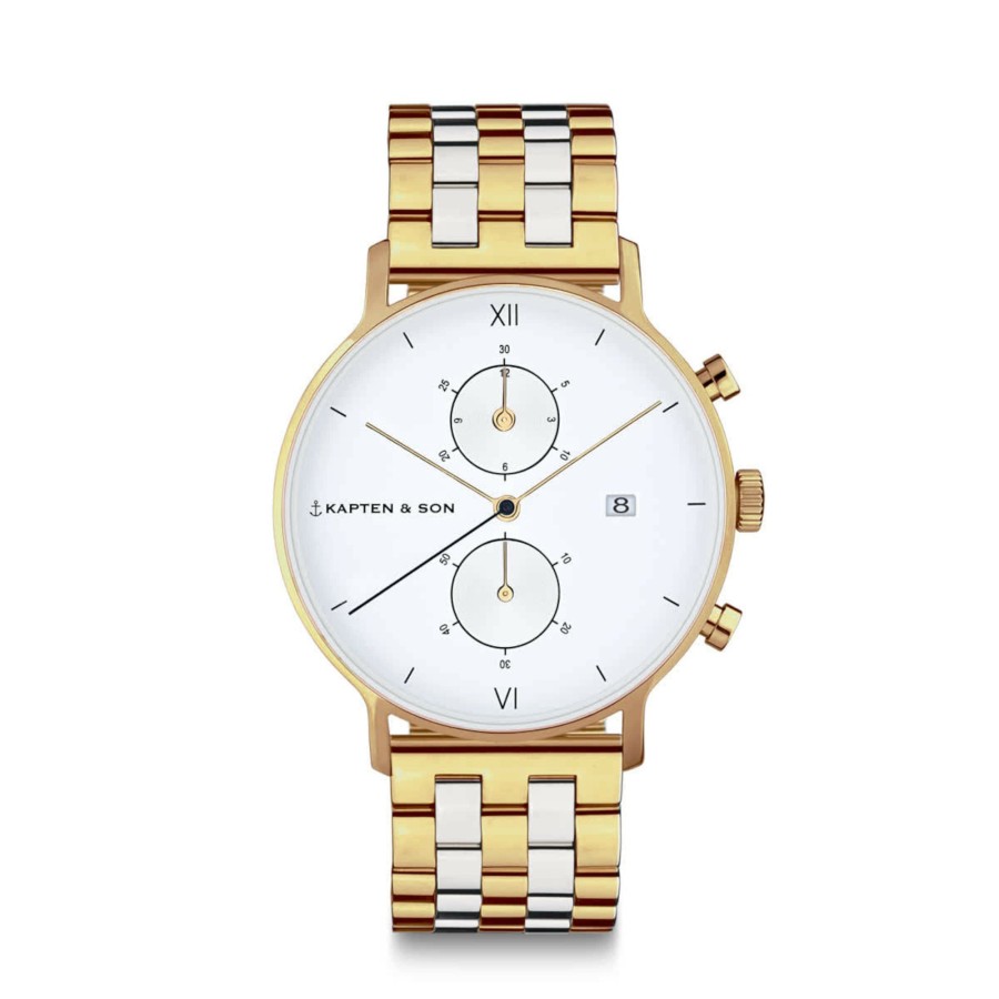 Uhren & Schmuck Chrono | Chrono Gold Bicolor Steel