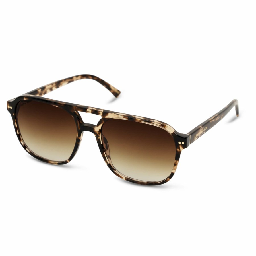 Brillen & Sonnenbrillen Zurich Oversize | Zurich Oversize Crystal Tortoise Brown