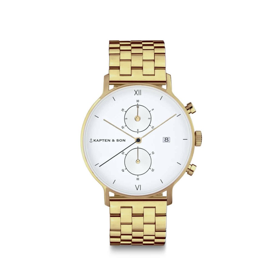 Uhren & Schmuck Chrono Small | Chrono Small Gold Steel